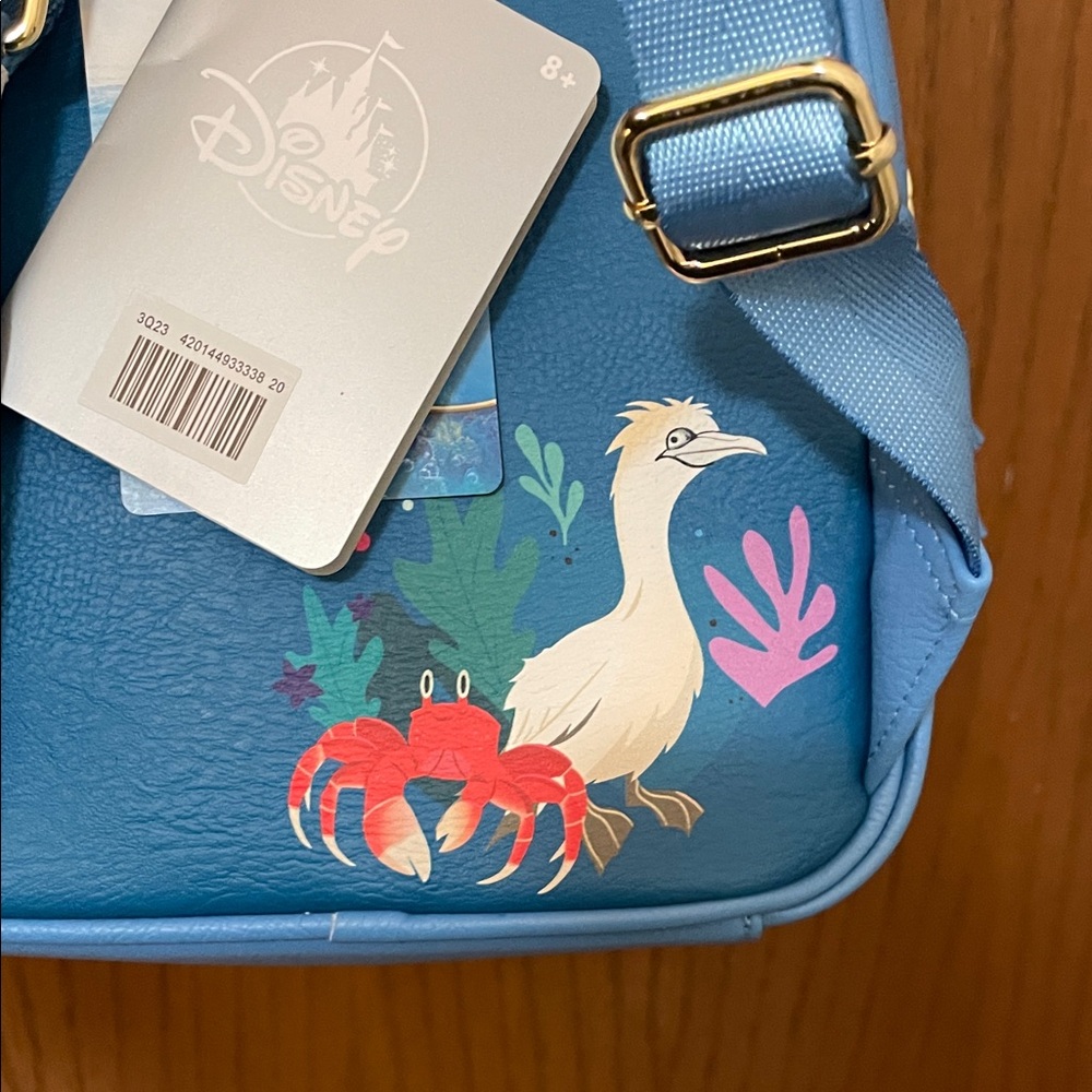 DISNEY X LOUNGEFLY NWT Live-Action Little Mermaid Ariel Mermaid Backpack Bag - Picture 9 of 12
